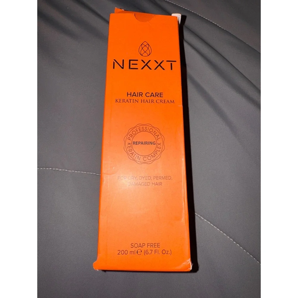 Nexxt Professional Keratin Hair Cream Repairing Treatment for Damaged Hair 6.7oz